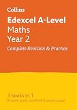 Edexcel Maths A Level Year 2 Allinone Complete Revision And Practice For The 2020 Autumn 2021 Summer Exams Collins A Level Revision