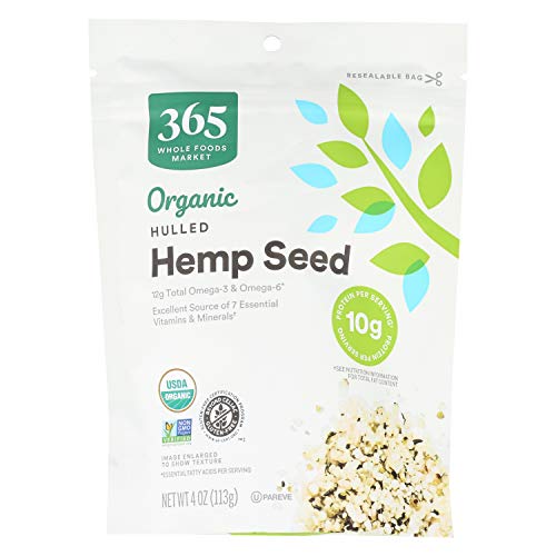 365 by Whole Foods Market, Organic Hemp Seed, 4 Ounce