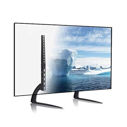5Rcom TV Stand Mount, Universal TV Stand Tabletop for 22 to 65 inch Plasma LCD LED Flat Screen TVs, Strong TV Legs Holds