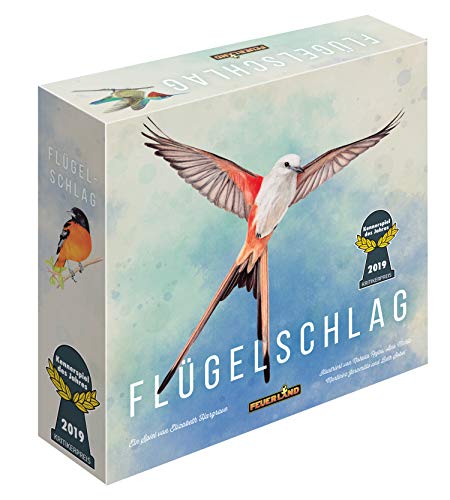 (-33%) Feuerland Spiele 104-146-901 63558 FLÜGELSCHLAG Brettspiel Deutsche Edition - Kennerspiel des Jahres 2019 (Kritikerpreis)
