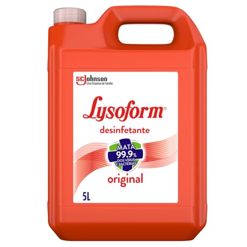 Lysoform Lavanda, Desinfetante Líquido, Limpeza Casa, 5L