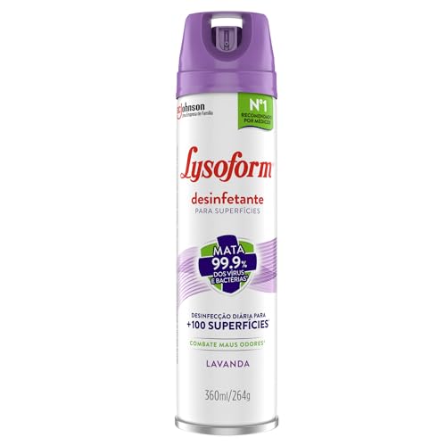 Desinfetante Lysoform Lavanda - Superfícies Impecáveis! 🧼