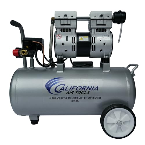 California Air Tools 8010A 8 gallon quiet air compressor