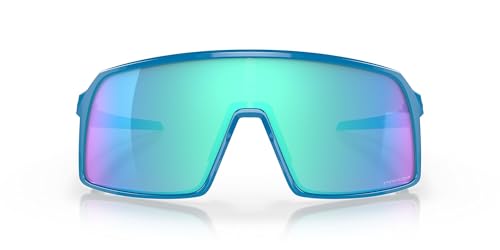 Oakley Men's Oo9406 Sutro Rectangular Sunglasses, Sky/Prizm Sapphire, 37 mm