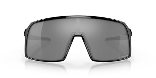Oakley Men's Oo9406 Sutro Rectangular Sunglasses, Polished Black/Prizm Black, 37 mm