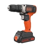 Black+Decker BCD001C1 Akkuschrauber 18V Komplett-Set