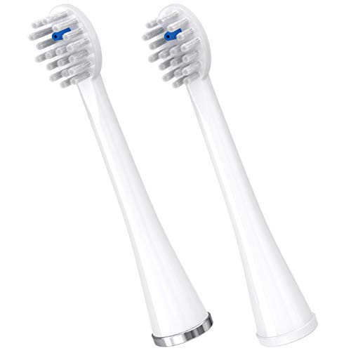 Waterpik Compact Replacement Brush Heads for Sonic-Fusion SFRB-2EW 2 Count