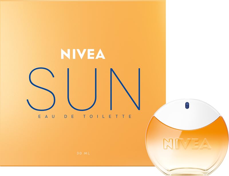 (-28%) NIVEA SUN Eau de Toilette, Unisex-Parfum mit dem Original Sonnencreme Duft, sommerlich, erfrischend und im ikonischen Parfüm-Flakon (30 ml)