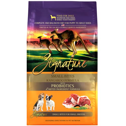 Zignature Kangaroo Limited Ingredient Formula Small Bites Dry Dog
