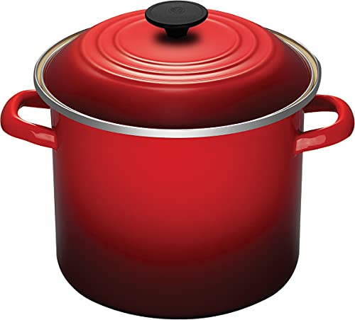 Le Creuset Enamel On Steel Stockpot With multiple colors and sizes,