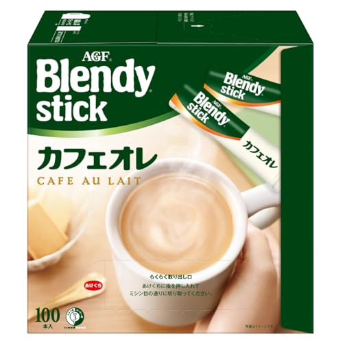 AGF ブレンディ スティック カフェオレ 100本