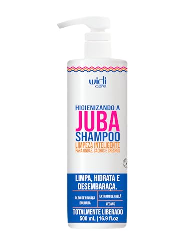 Higienizando Juba Shampoo Branco Grande