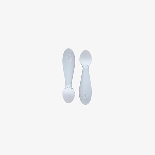 ezpz Tiny Spoon soft silicone spoon sized for a baby's hand