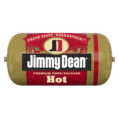 Jimmy Dean, Premium Pork Hot Sausage Roll, 16 oz