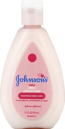 Johnson's Baby Lotion Travel Size 1.7 oz (50ml) - Pack of 3