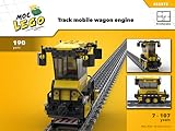 Track Mobile Wagon Engine Instruction Only Moc Lego English Edition