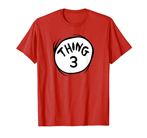 Dr. Seuss Thing 3 Emblem T-Shirt
