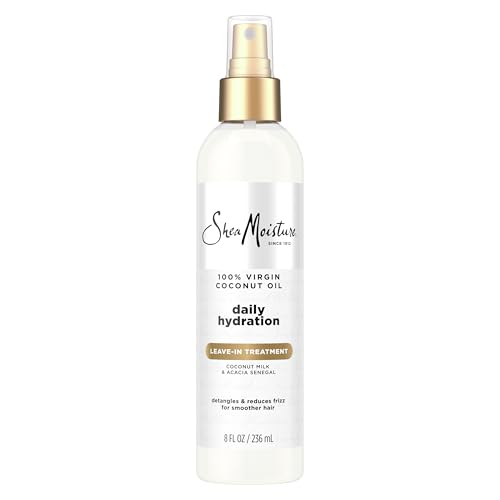 Shea Moisture 100 Percent Virgin Coconut Oil Leave-In Treatment, 8 Ounce