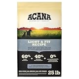 ACANA Grain Free Dry Dog Food Light & Fit Recipe 25lb Bag