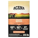 ACANA Grain Free Dry Dog Food Puppy Recipe 25lb Bag
