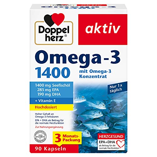 🔥 STARKER PREIS (-37%) Doppelherz Omega-3 1400
