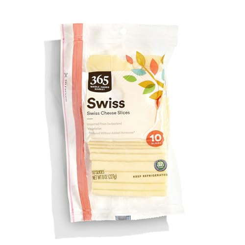 365 Everyday Value Swiss Cheese (10 Slices), 8 oz