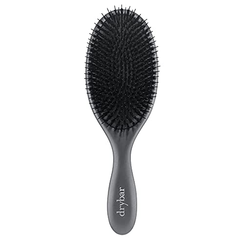 DryBar Flat Mate Boar Bristle Brush Simple, round brush design from a trusted name