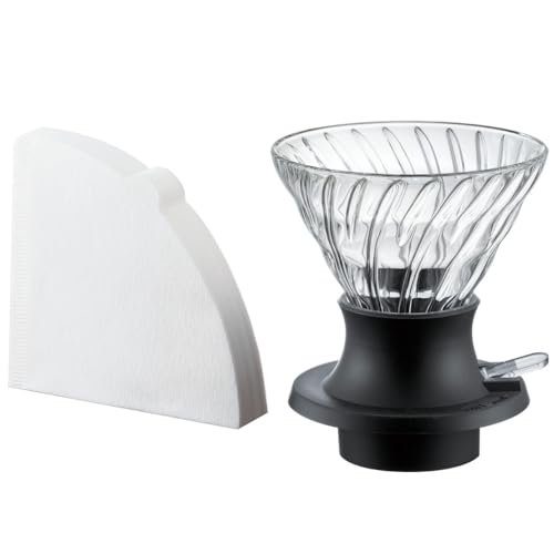 Hario V60 Switch Immersion Dripper, Size 02, Glass and Silicone