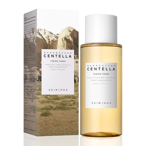 Skin1004 Centella Asiatica Toning Toner - Gentle Exfoliating PHA Toner (210ml or 7.1 fl. oz) - for Sensitive or Acne-Prone Skin