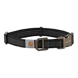 Fully Adjustable Nylon Webbing Dog Collar (Reflective) - Image 1