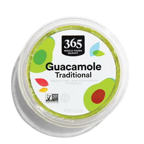Whole Foods Market Guacamole, Traditional, 8 Oz