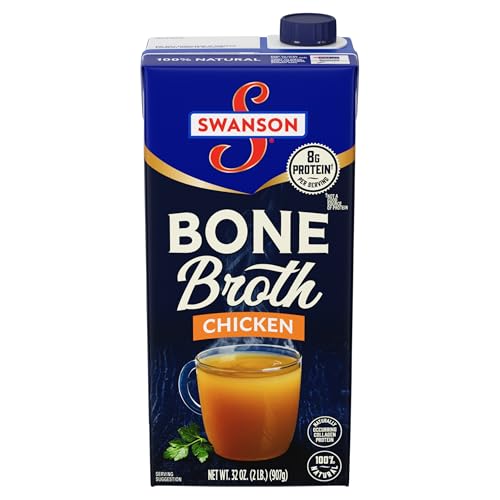 Swanson Chicken Bone Broth, 32 oz Carton