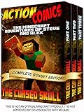 Action Comics Boxset The Minecraft Adventures Of Steve And Alex The Cursed Skull Complete Edition Minecraft Steve And Alex Adventures English Edition