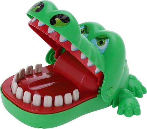 iShyan Crocodile Teeth Toys Game for Kids, Crocodile Biting Finger Dentist Games Funny Toys, 2020 Version Ages 4 and Up