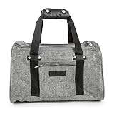 Sherpa Element Airline Approved Pet Carrier, Soft Liner, Mesh Panels, Gray