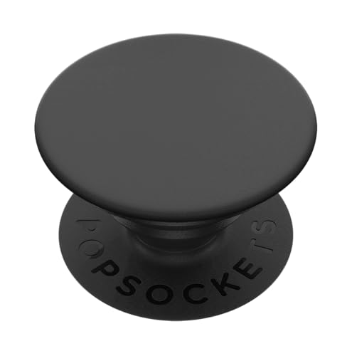 ​​​​PopSockets Phone Grip with Expanding Kickstand, Adhesive Grip - Black