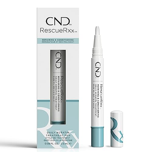 CND Solar Oil & RescueRxx Nail and Cuticle Care, Cuticle Oil Pen, Keratin Treatment Pen, On-the-Go, Travel-Sized Beauty, A highly effective new treatment that repairs damaged nails
