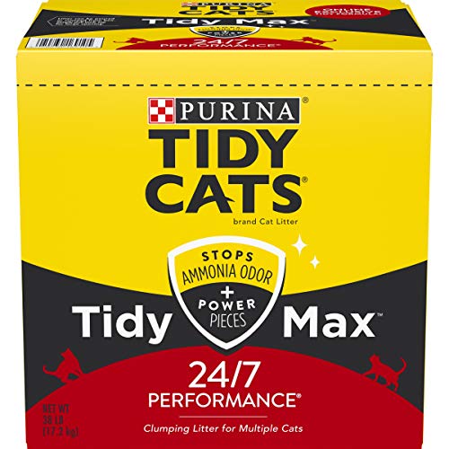Purina Tidy Max 24/7 Performance Multi Cat Clumping Litter 38 lb Box