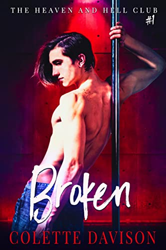Broken book cover