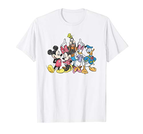 Mickey Mouse And Friends Short Sleeve T Shirt