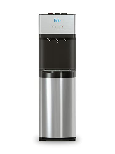 Brio Self Cleaning Bottom Loading Water Cooler Water Dispenser – Limited Edition - 3 Temperature Settings - Hot, Cold 