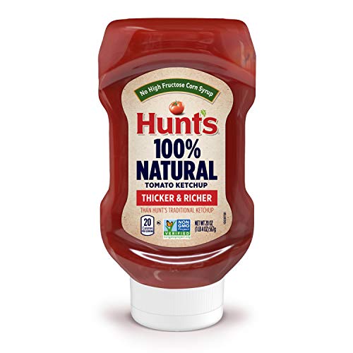Hunt's All Natural Tomato Ketchup, 20 oz
