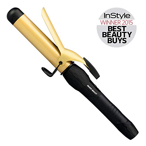 Silver Bullet Fastlane Ceramic Curling Iron, Gold, 32mm
