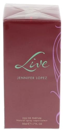 Jennifer Lopez Live Eau De Parfum Spray, 50ml Fine Fragrance from an Approved Stockist