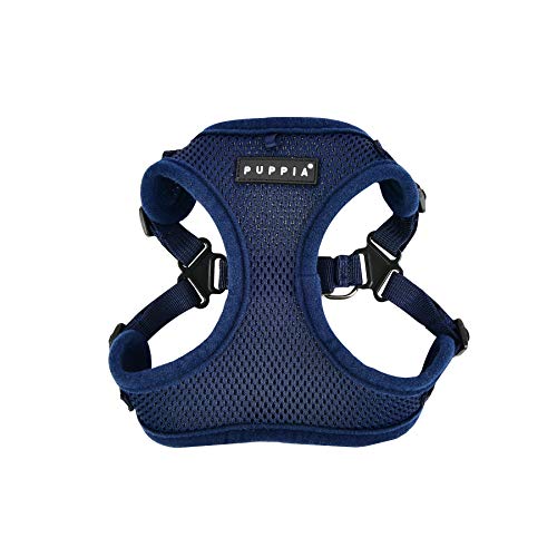 Puppia 4-Point-Dog Harness small dog and medium dog harness - Super soft and comfortable in many colours - Also usable as Puppy Harness - Anti Pull Dog Lead