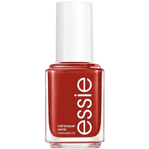 essie Nail Polish, Salon-Quality Burnt Orange Nail Polish, Vegan, Yes I Canyon, 0.46 fl oz