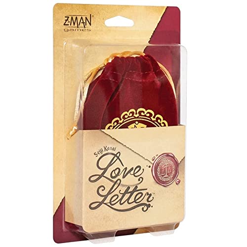 Love Letter Card Game - Prove Your Worth to The Princess! Deduction and Player Elimination Strategy Game for Kids and Adults, Ages 10+, 2-6 Players, 20 Minute Playtime, Made by Z-Man Games