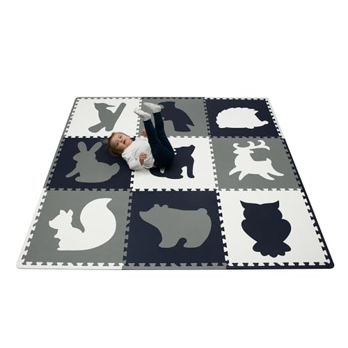 (-40%) Hakuna Matte Stylische Baby Puzzlematte 180 x 180 cm Wald