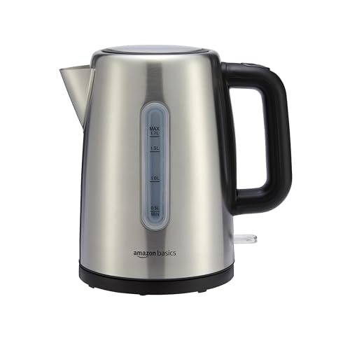 Amazon Basics Stainless Steel Electric Kettle
