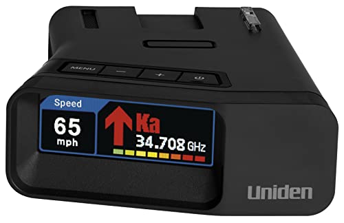 Uniden R7 Extreme Long-Range Laser-Radar Detector, Built-in GPS w/ Real-Time Alerts, Dual-Antennas Front &amp; Rear w/Di